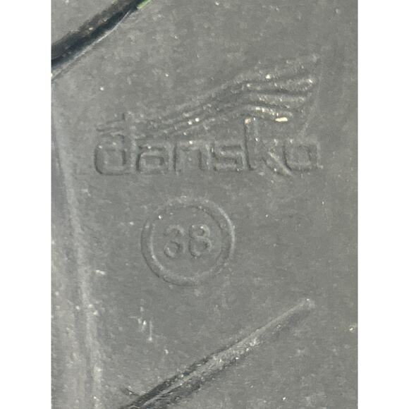 Dansko Joy Shoes Leather Ankle Boots 38 US 8 Black - Picture 7 of 10